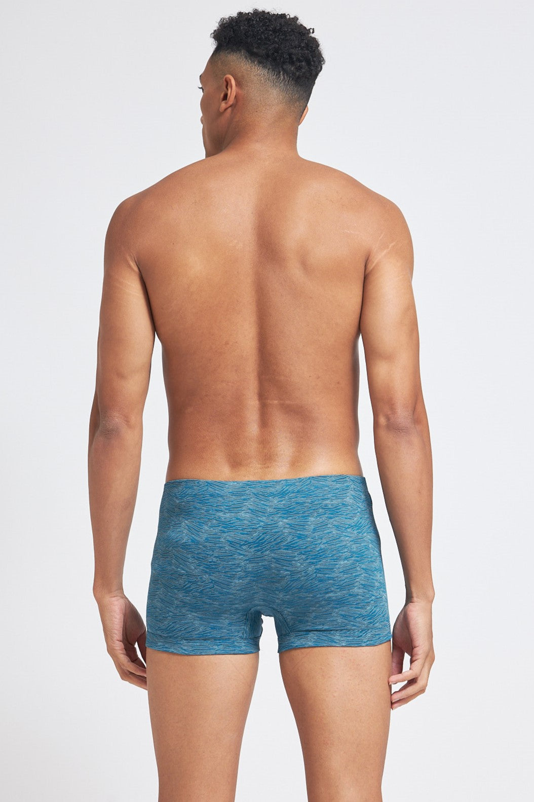 S103 Silver Cotton Trunk Printed ( Pack of 2 )