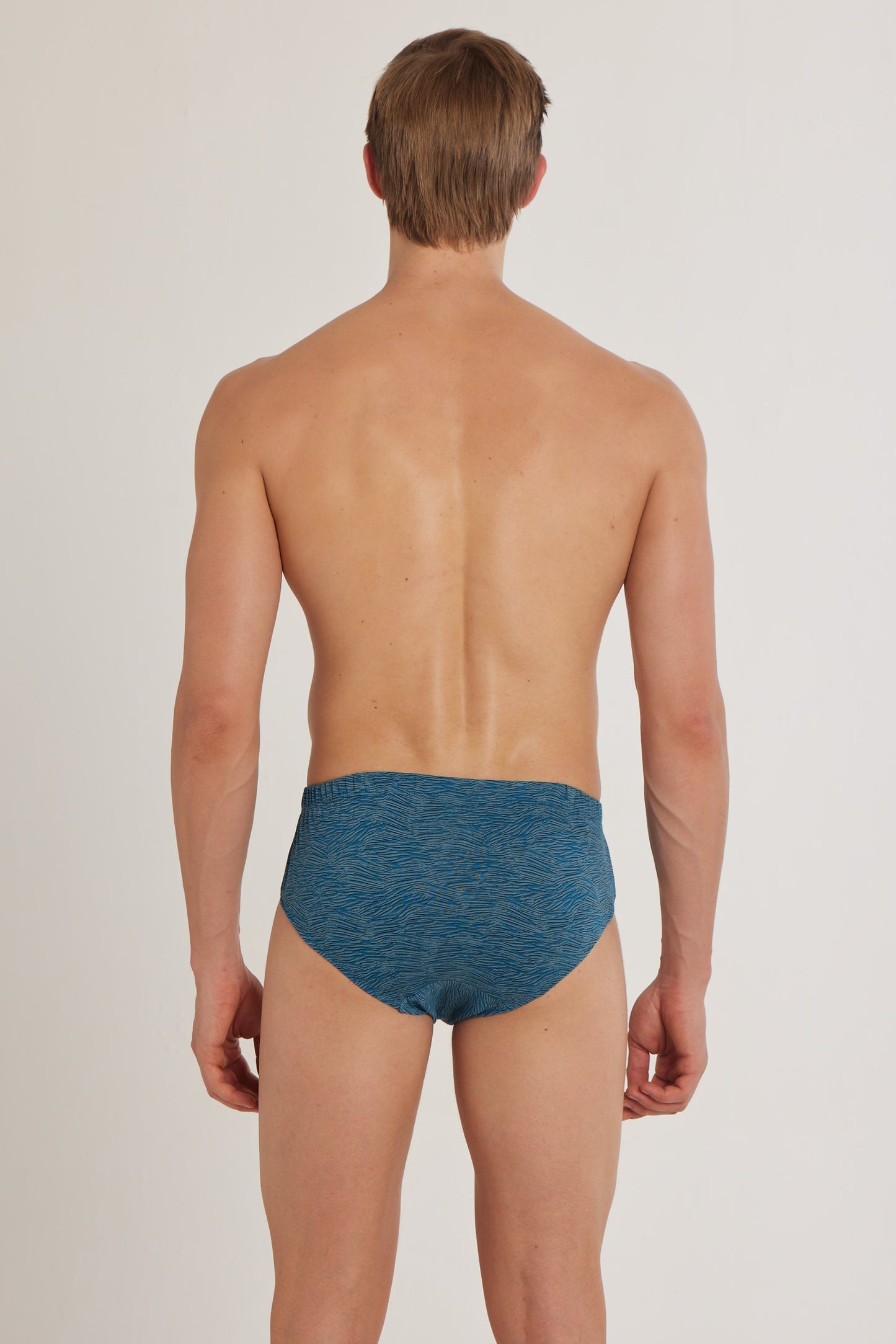 S101 Silver Cotton Brief Printed ( Pack of 2 )