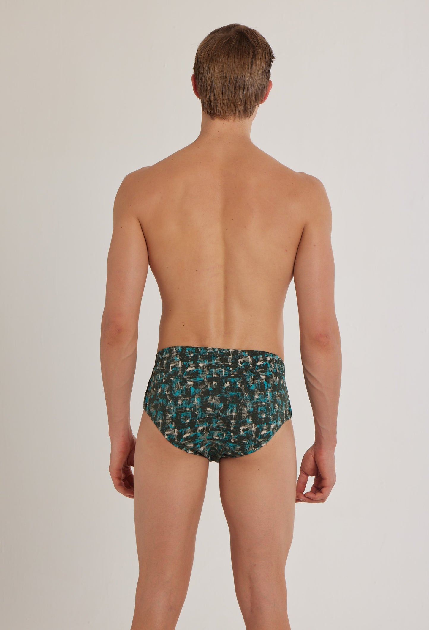 S101 Silver Cotton Brief Printed ( Pack of 2 )