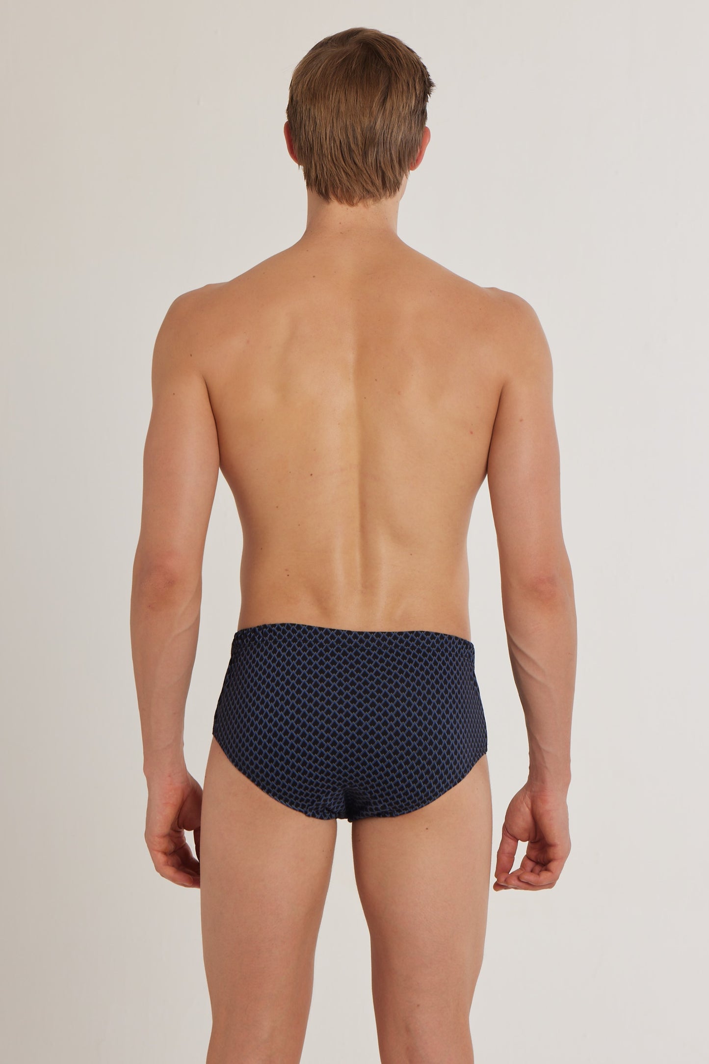 S101 Silver Cotton Brief Printed ( Pack of 2 )