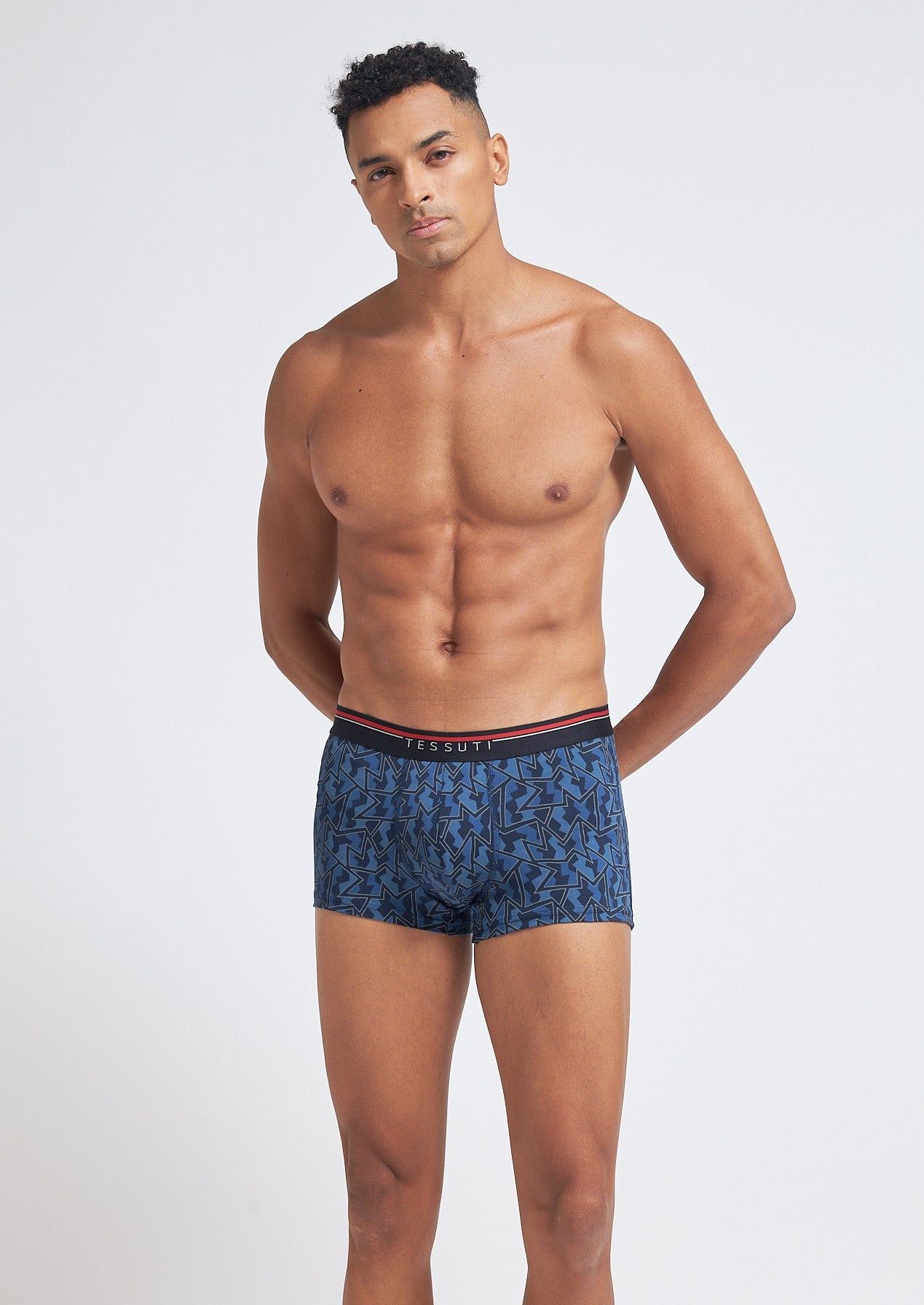 G303 Gold Cotton Trunk Printed