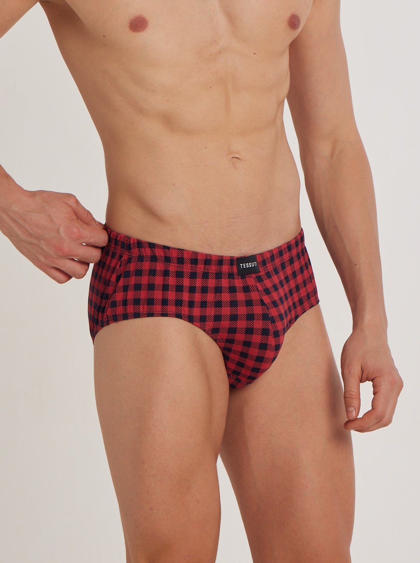S101 Silver Cotton Brief Printed ( Pack of 2 )