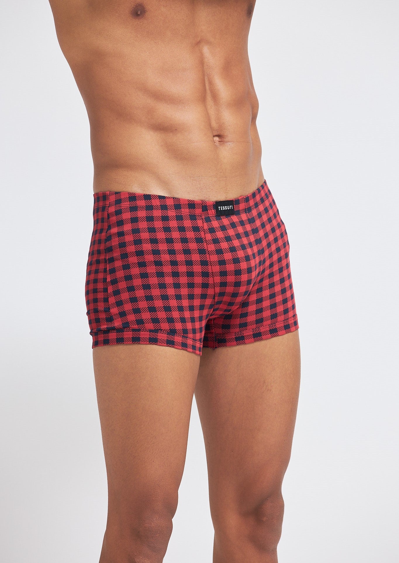 S103 Silver Cotton Trunk Printed ( Pack of 2 )
