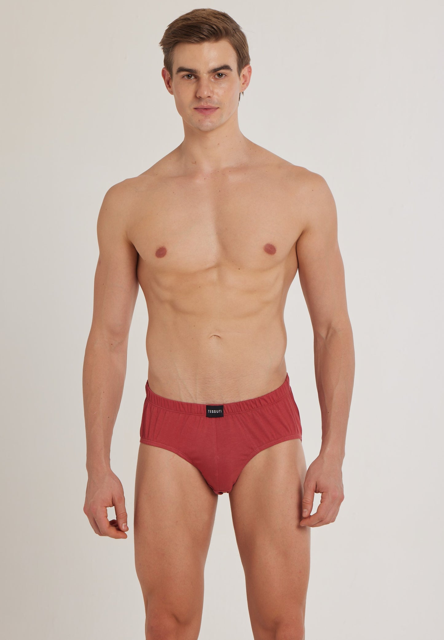 S100 Silver Cotton Brief ( Pack of 2 )