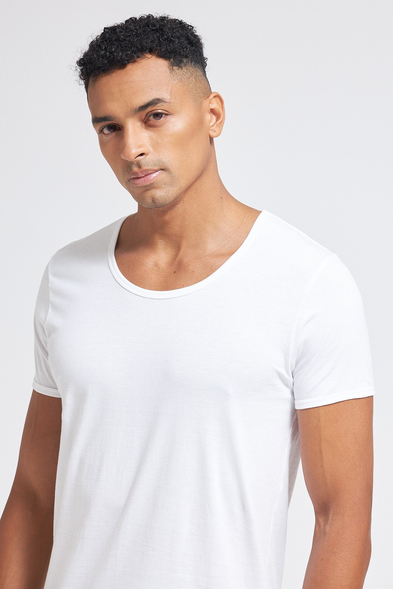 S105 Silver Half Sleeved Vest