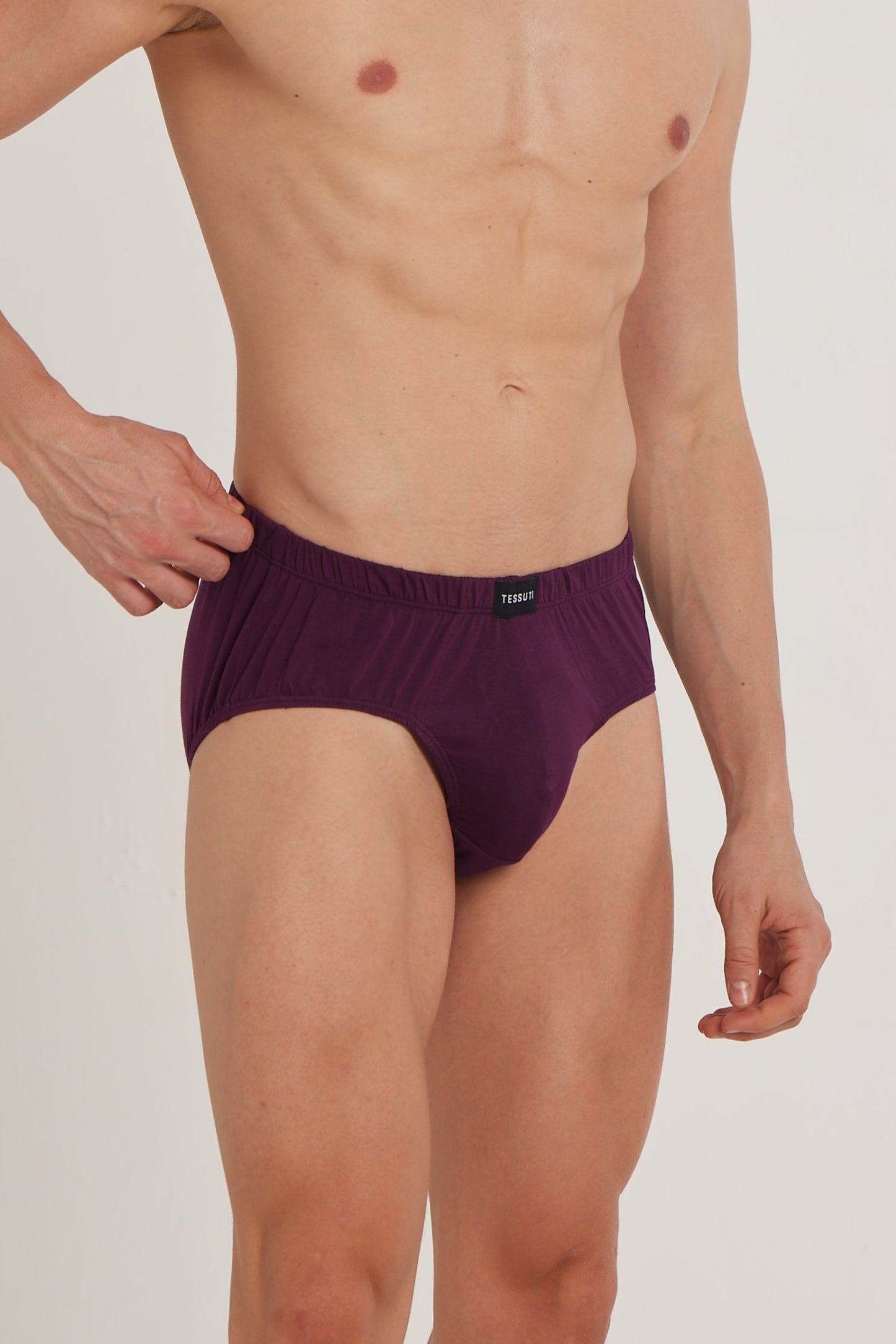 S100 Silver Cotton Brief ( Pack of 2 )