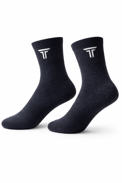 G204- CASUAL SOCKS (PACK OF 3 : Black, Antara Grey & Brown)