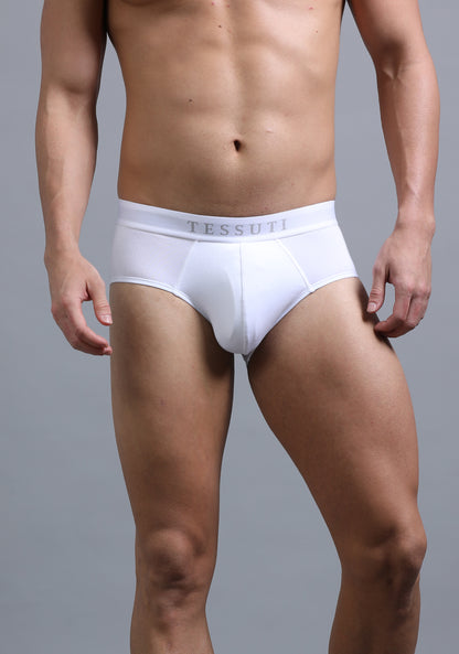 G311 Gold Brief White Lenzing Micromodal stretch