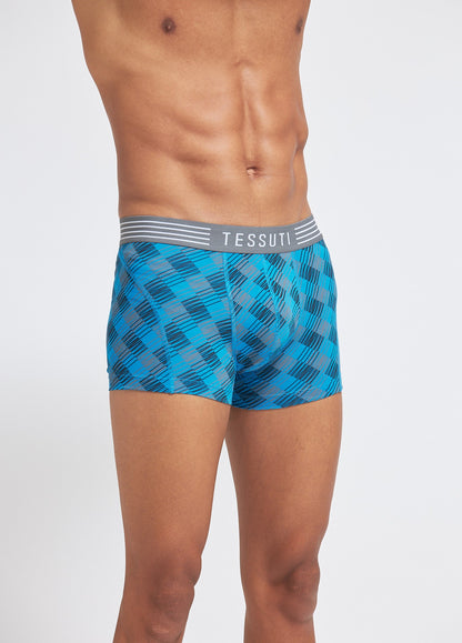 P503 Organic Cotton Trunk Printed OTB BLUE