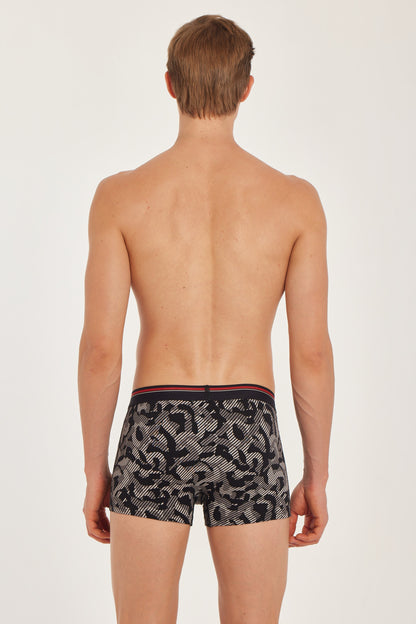 G303 Gold Cotton Trunk Printed