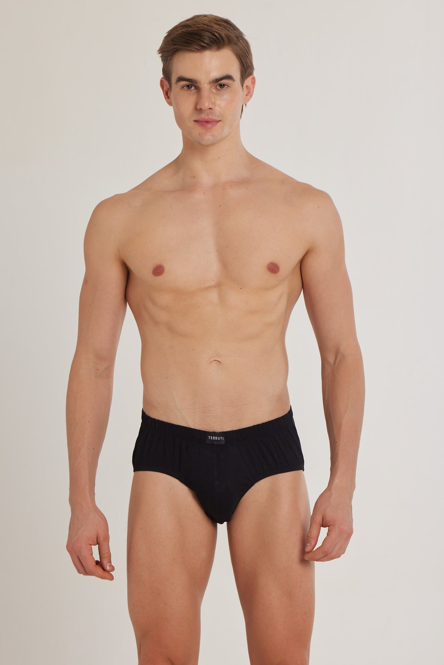 S100 Silver Cotton Brief ( Pack of 2 )