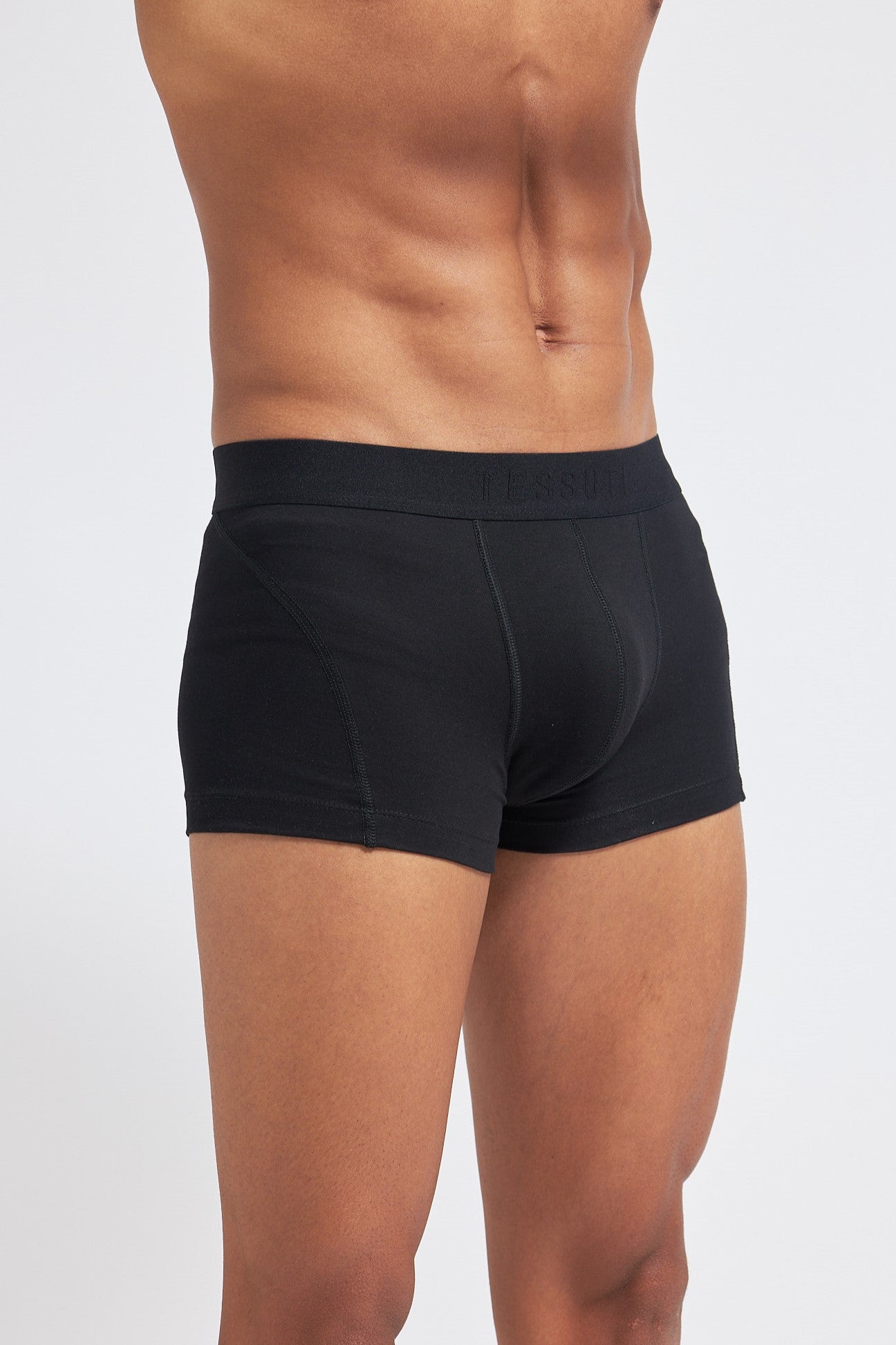 P506 Organic Cotton Trunk Interlock Black