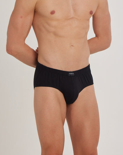 S100 Silver Cotton Brief ( Pack of 2 )