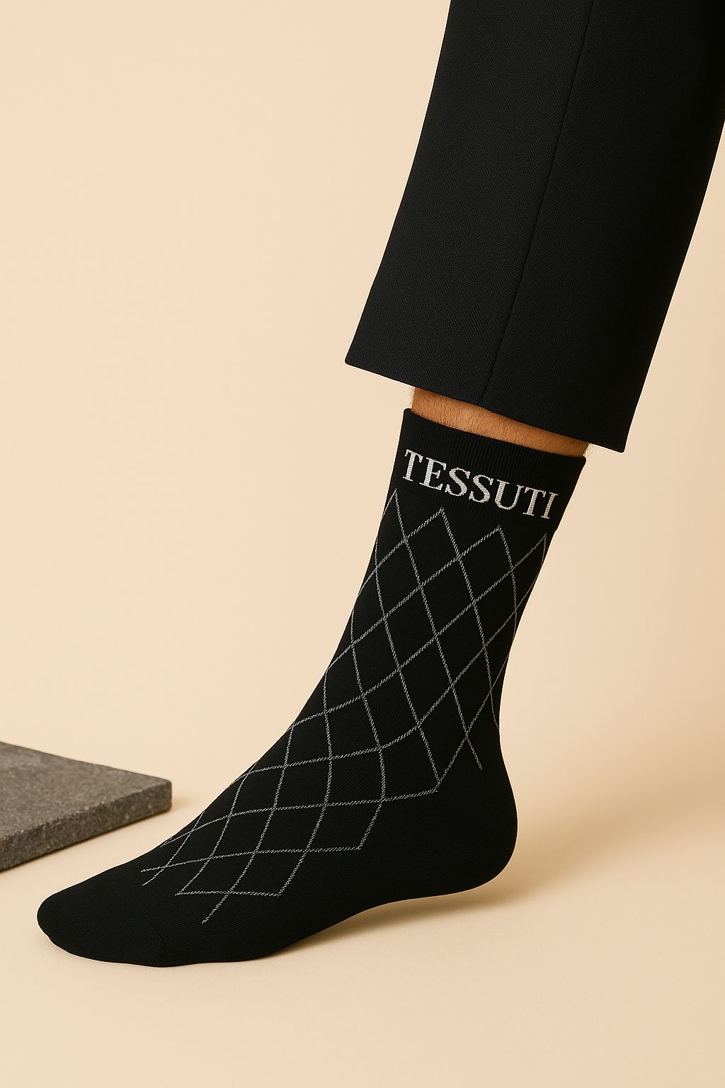 Men's FORMAL CREW BIEGE-G203 (PACK OF 2)