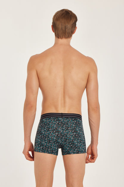 G307 Gold Trunk Printed Lenzing Micromodal Black 2