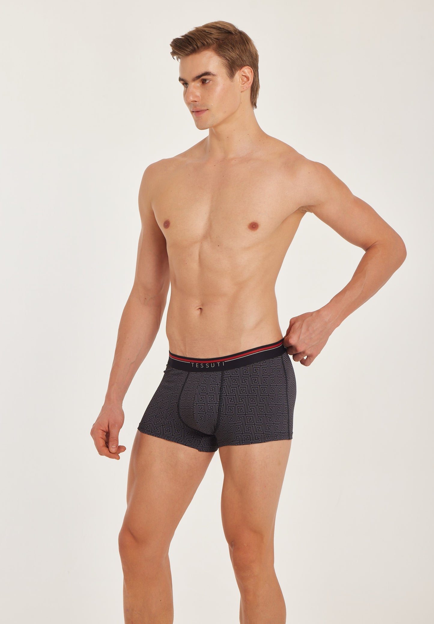 G303 Gold Cotton Trunk Printed