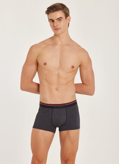G303 Gold Cotton Trunk Printed