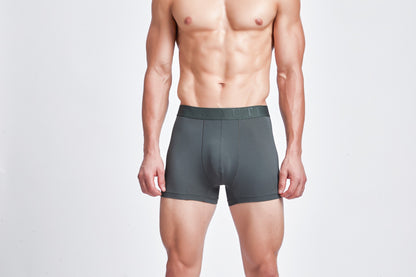 G323-  POLYAMIDE SPORTS TRUNK (Green)
