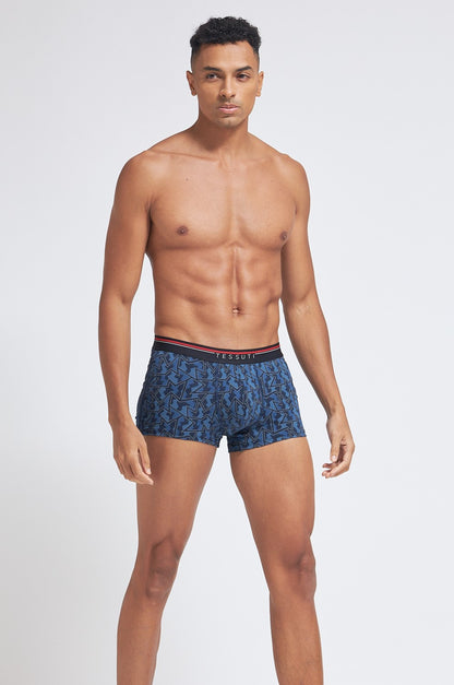 G303 Gold Cotton Trunk Printed