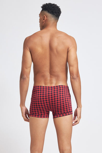 S103 Silver Cotton Trunk Printed Navy 2 ( Pack of 2 )