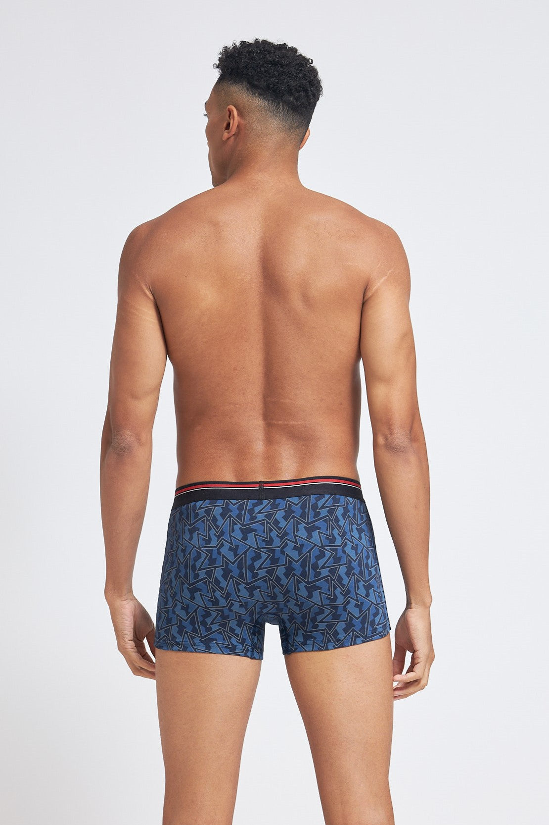 G303 Gold Cotton Trunk Printed