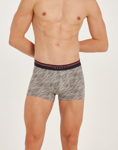 G303 Gold Cotton Trunk Printed Grey Mel 1