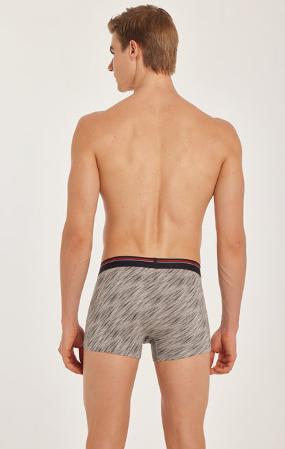 G303 Gold Cotton Trunk Printed Grey Mel 1