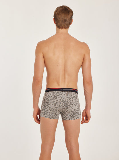 G303 Gold Cotton Trunk Printed Grey Mel 2