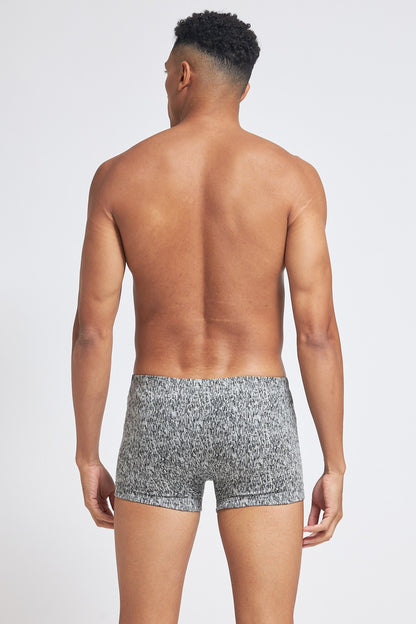 S103 Silver Cotton Trunk Printed Grey Mel 1 ( Pack of 2 )