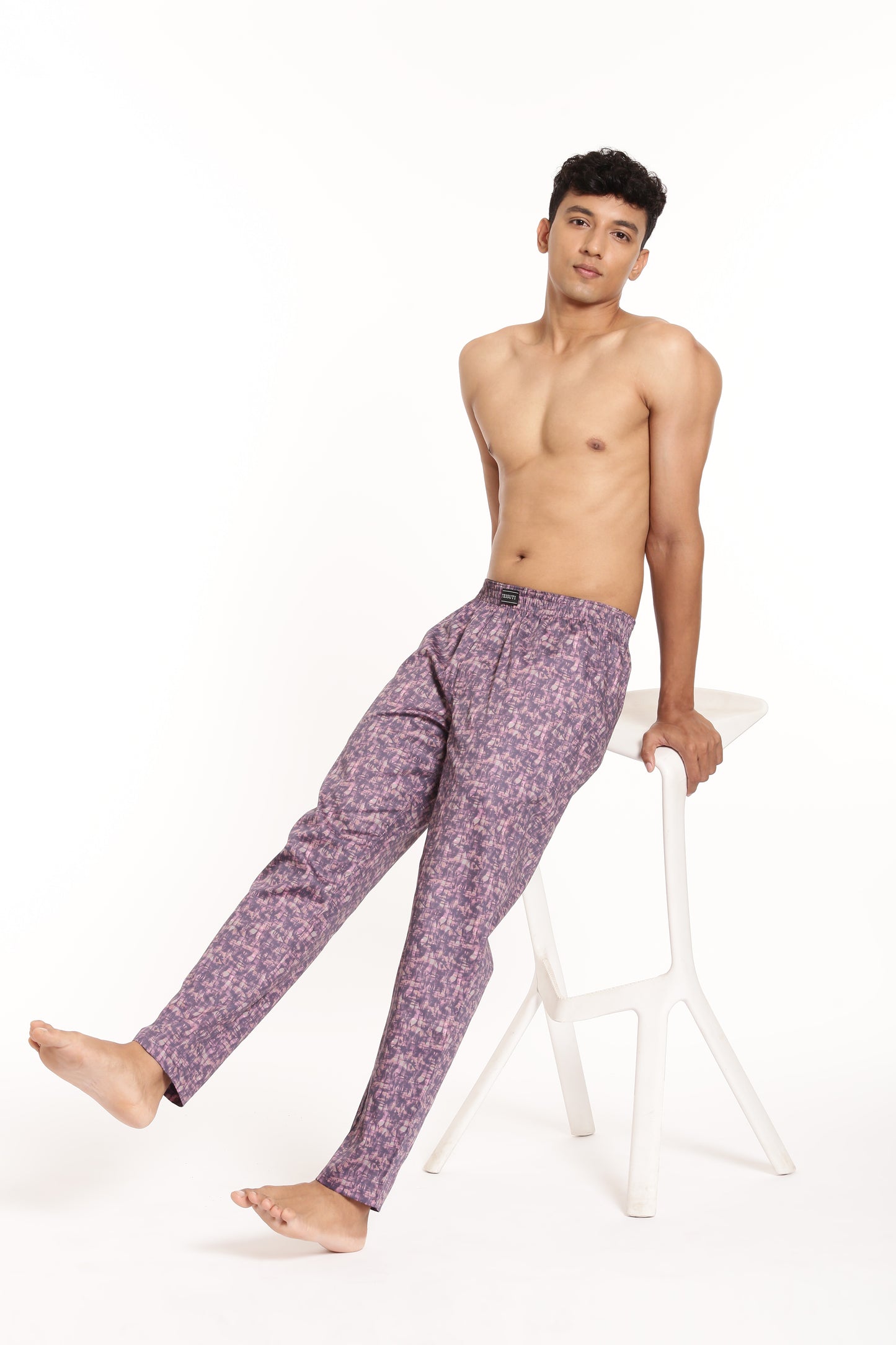 G401- Printed Pyjamas Premium Satin Cotton