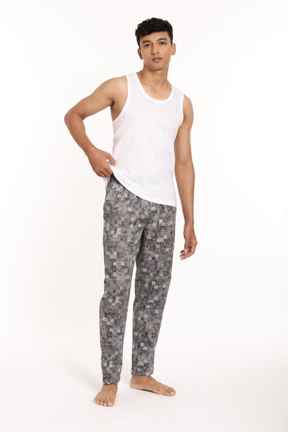 G401- Printed Pyjamas Premium Satin Cotton
