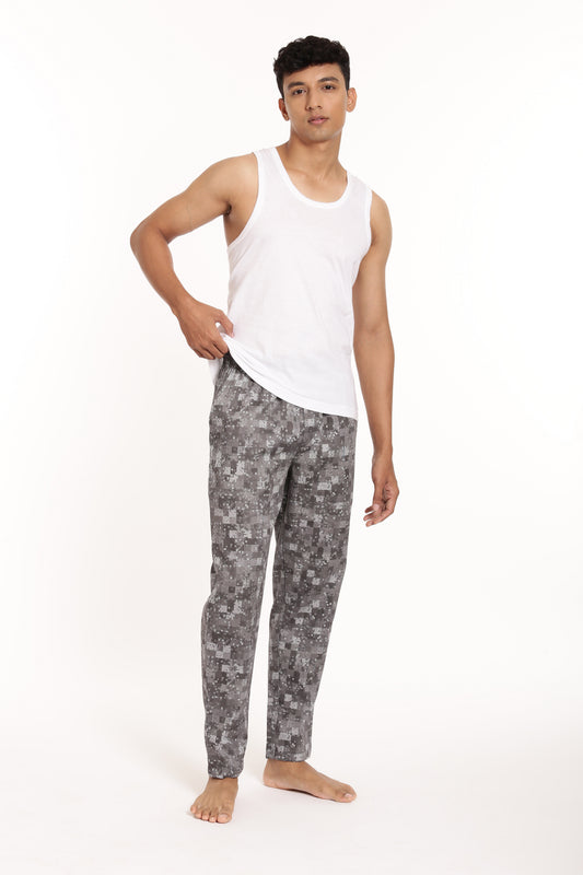 G401- Printed Pyjamas Premium Satin Cotton