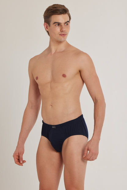 S100 Silver Cotton Brief ( Pack of 2 )