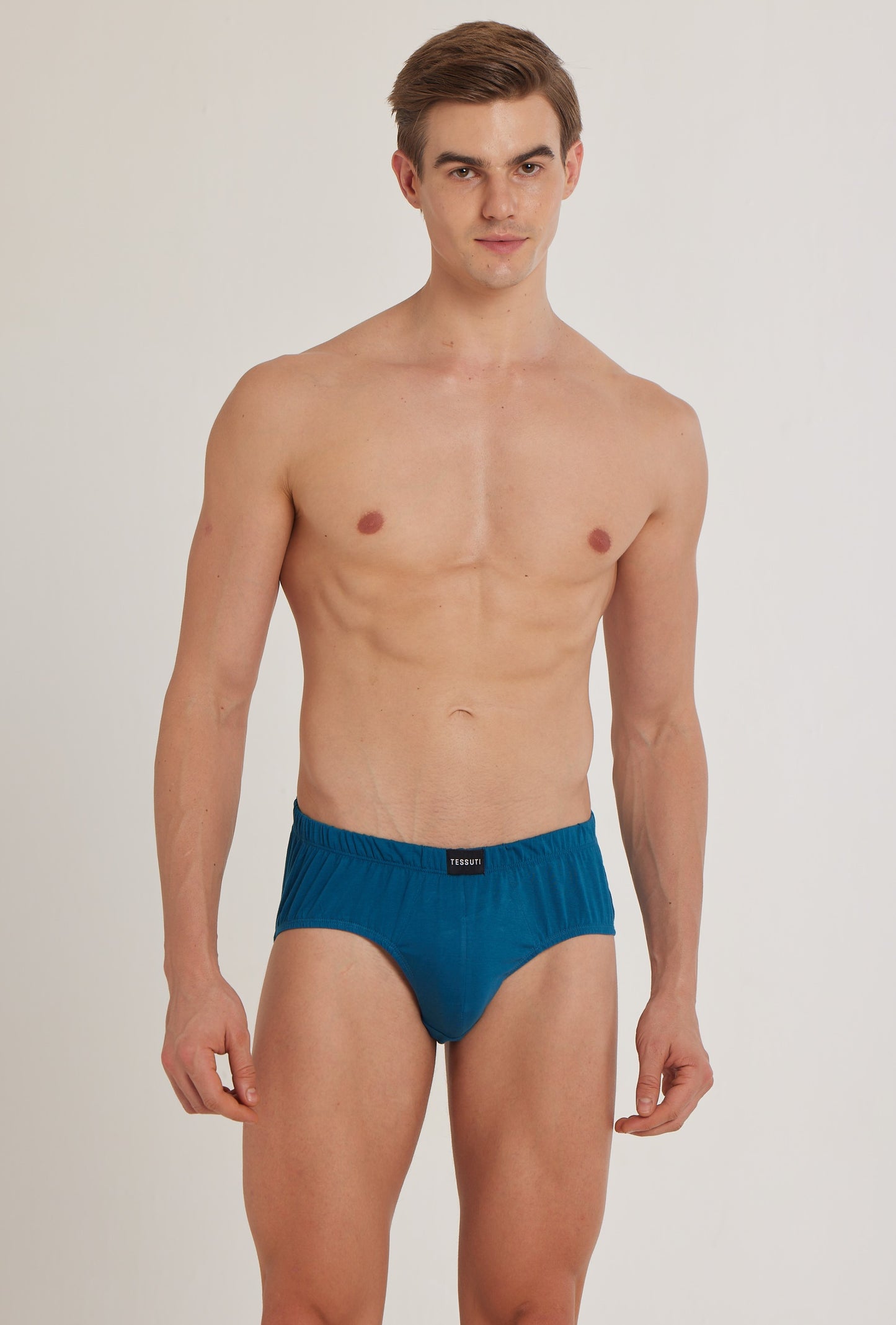 S100 Silver Cotton Brief ( Pack of 2 )