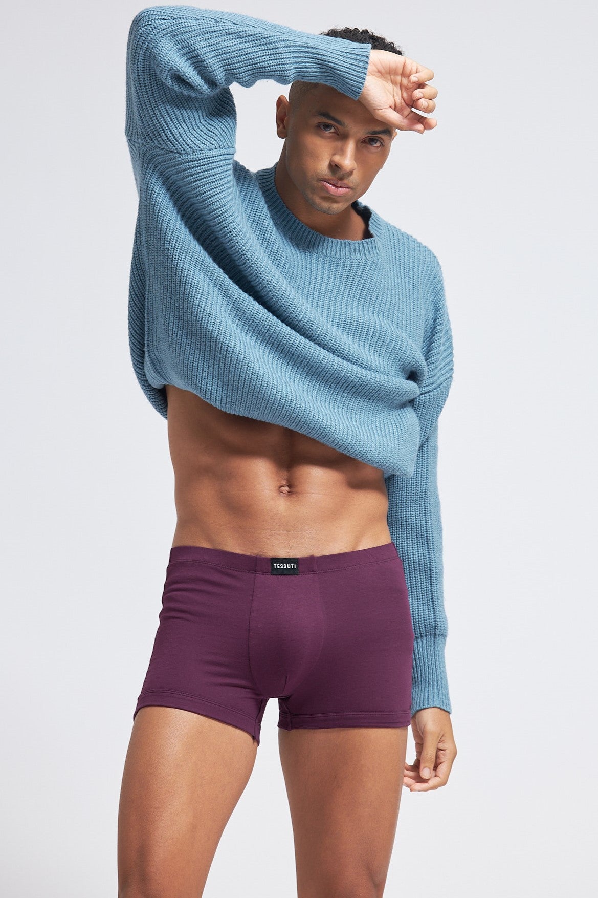 S102 Silver Cotton Trunk ( Pack of 2 )